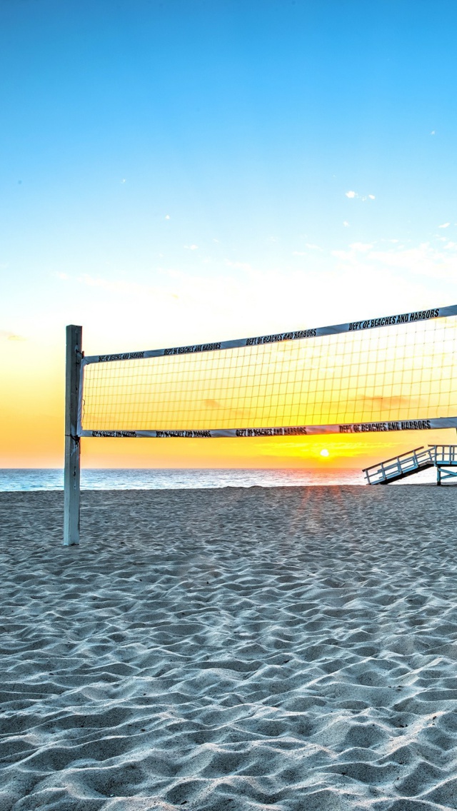 Beach Volleyball Wallpaper for iPhone 5S
